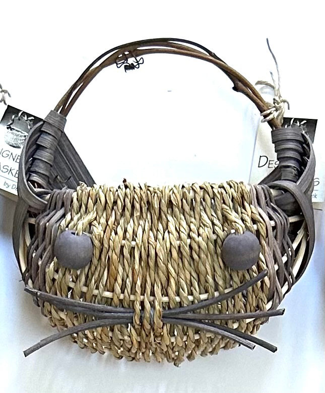 Cat Face Basket