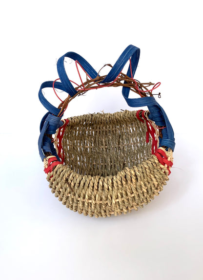 Grapevine Handle Basket