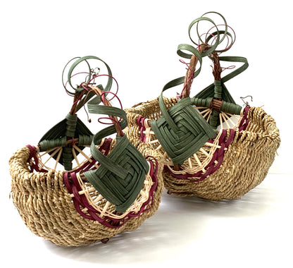 Grapevine Handle Basket