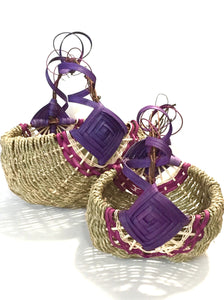 Grapevine Handle Basket